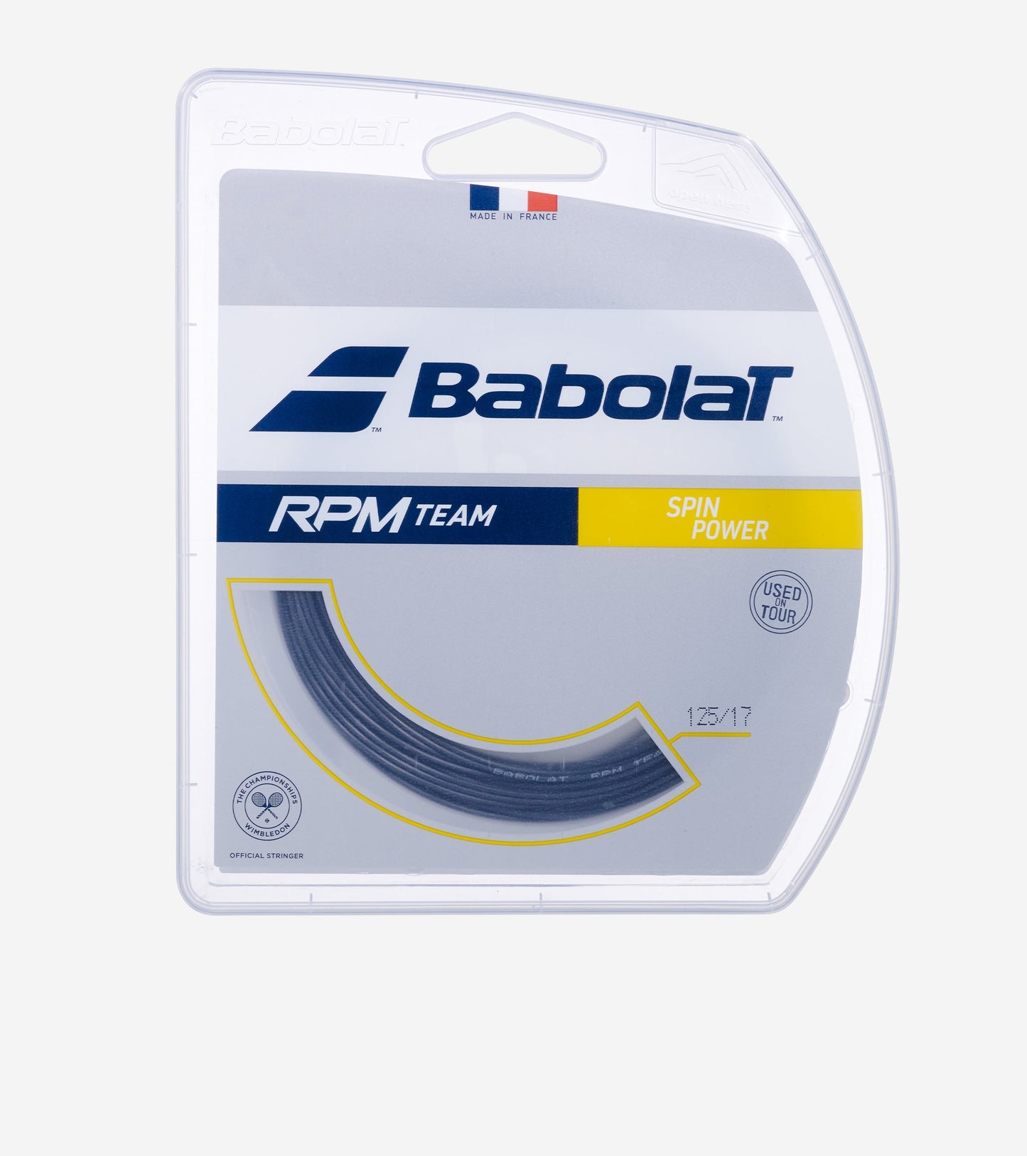 Струни для тенісної ракетки BABOLAT RPM TEAM 12M комплект 12м