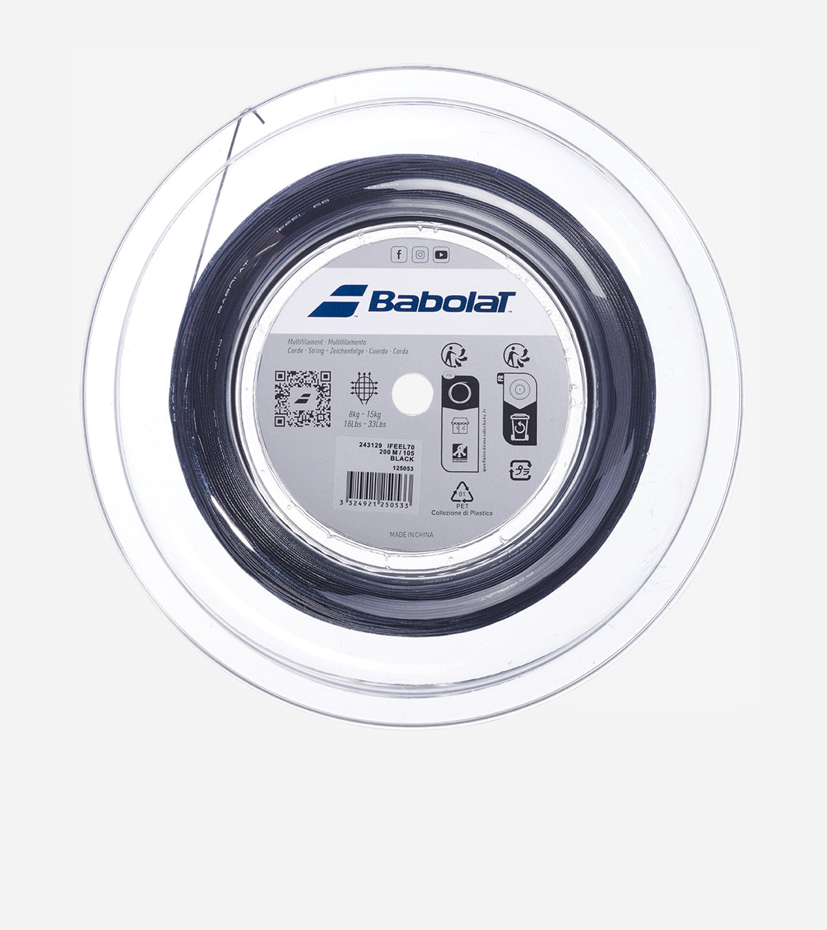 Струни бадмінтонні BABOLAT IFEEL 70 200M