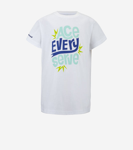 Дитяча тенісна футболка для хлопчиків BABOLAT EXERCISE COTTON TEE BOY