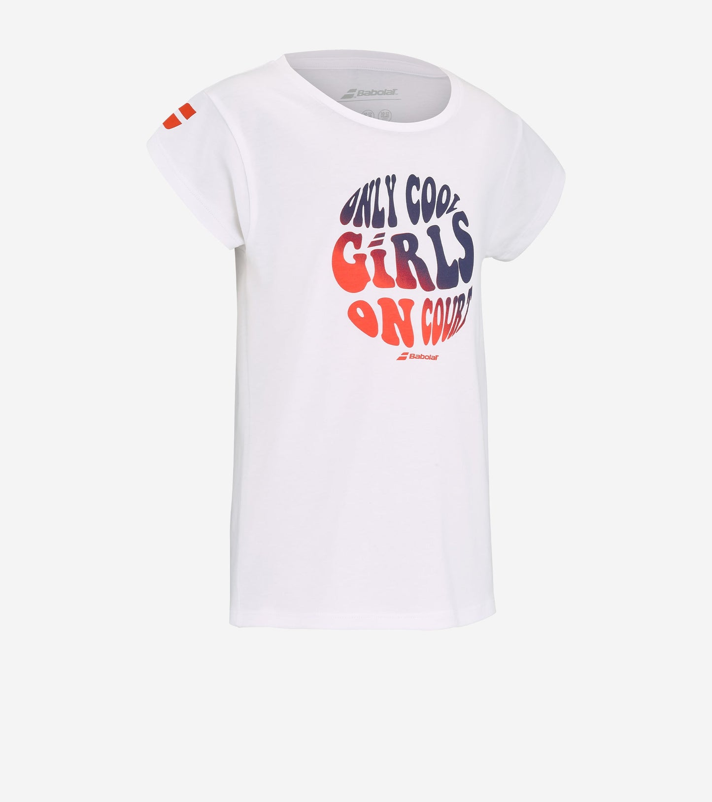 Дитяча тенісна футболка для дівчат BABOLAT EXERCISE COTTON TEE GIRL