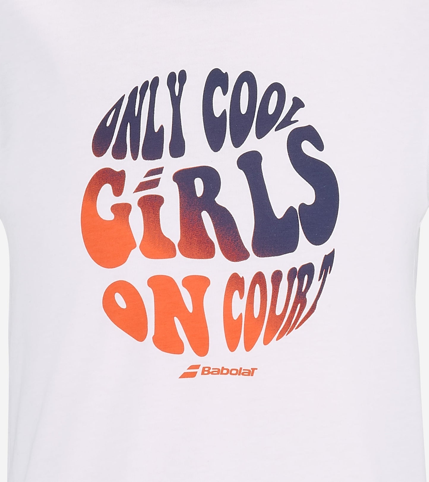 Дитяча тенісна футболка для дівчат BABOLAT EXERCISE COTTON TEE GIRL