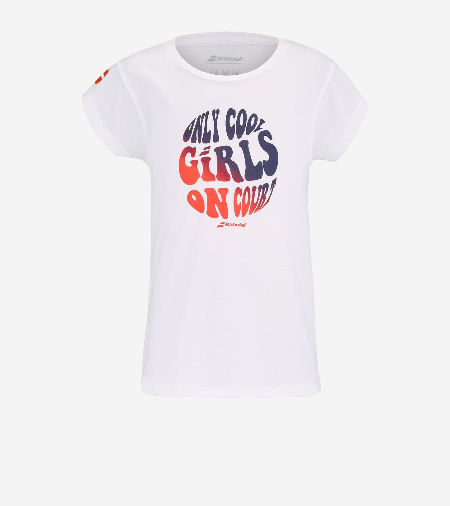 Дитяча тенісна футболка для дівчат BABOLAT EXERCISE COTTON TEE GIRL