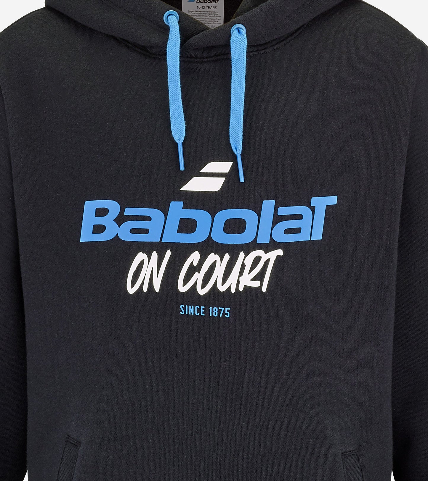 Дитяче тенісне худі  BABOLAT EXERCISE HOOD SWEAT JUNIOR