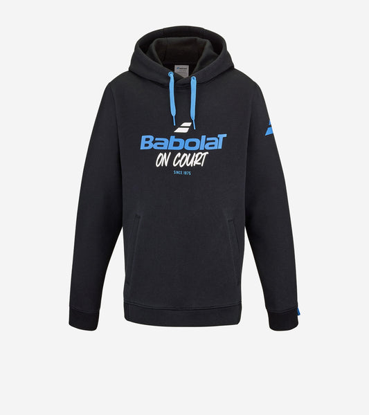 Дитяче тенісне худі  BABOLAT EXERCISE HOOD SWEAT JUNIOR