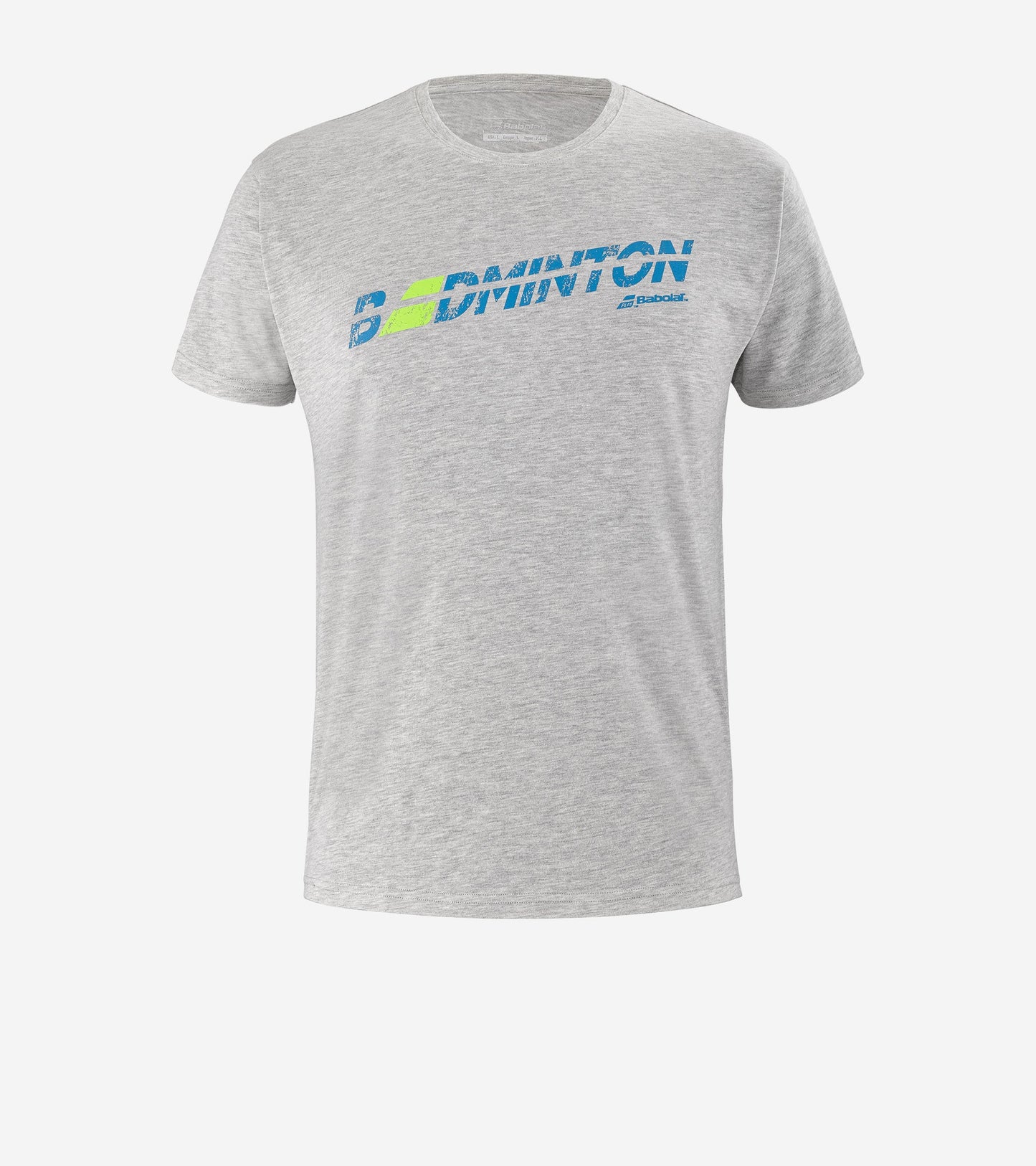 Чоловіча футболка для тенісу BABOLAT EXERCISE MESSAGE TEE MEN