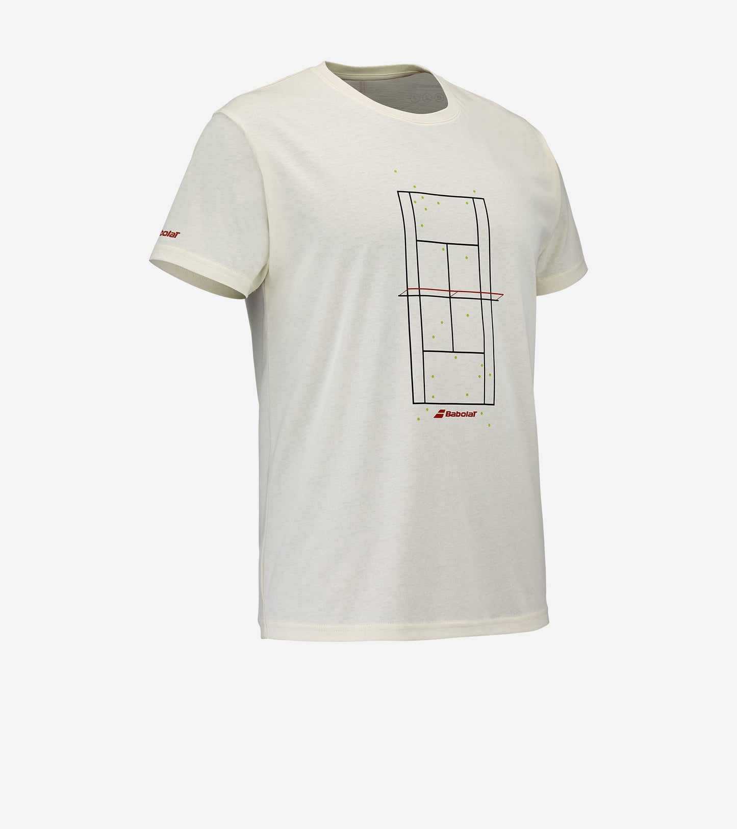 Чоловіча футболка для тенісу BABOLAT EXERCISE MESSAGE TEE MEN