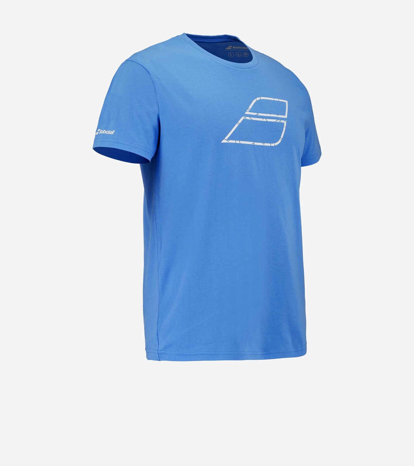 Чоловіча футболка для тенісу BABOLAT EXERCISE MESSAGE TEE MEN