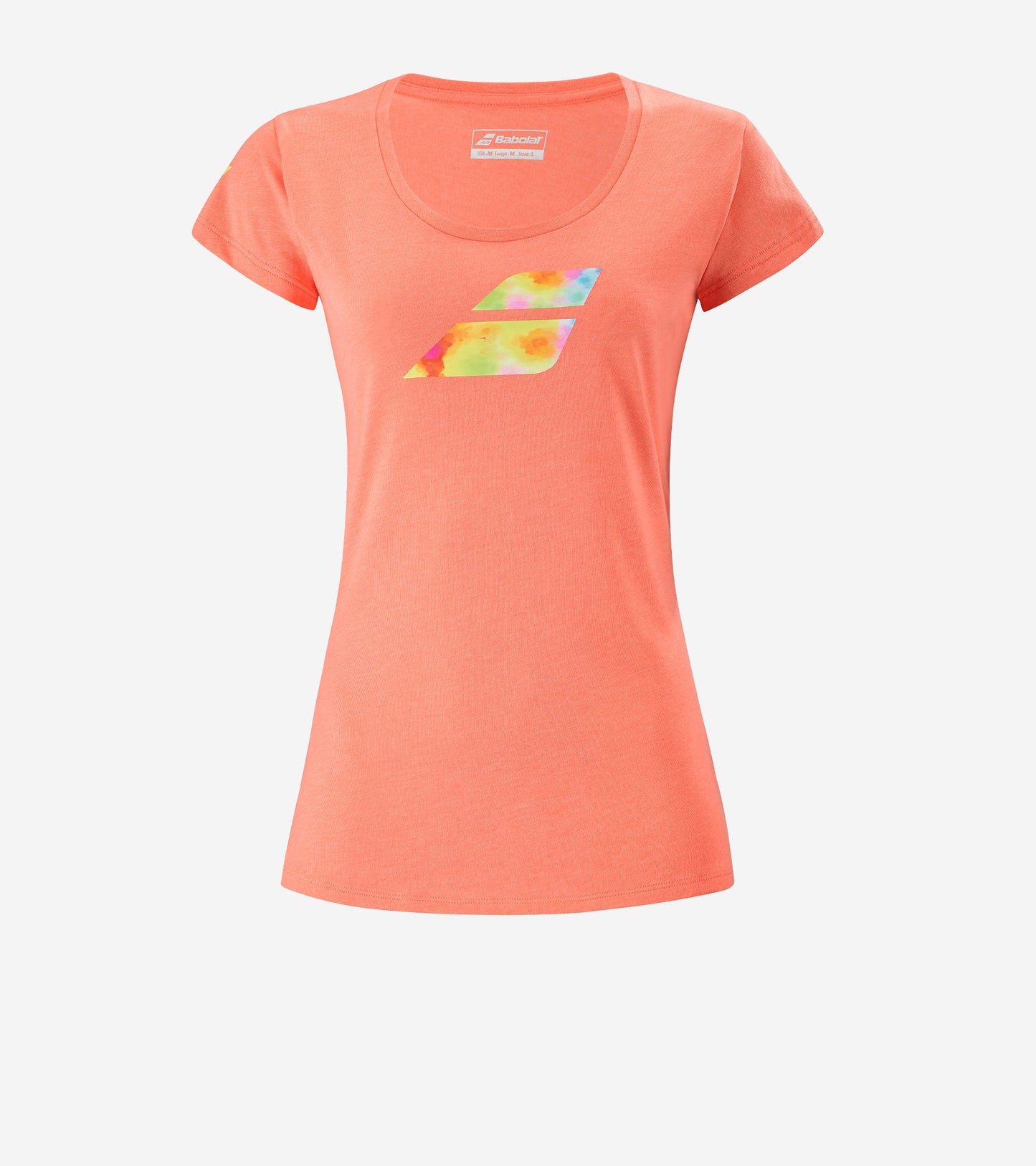 Жіноча футболка для тенісу BABOLAT EXERCISE BIG FLAG TEE WOMEN