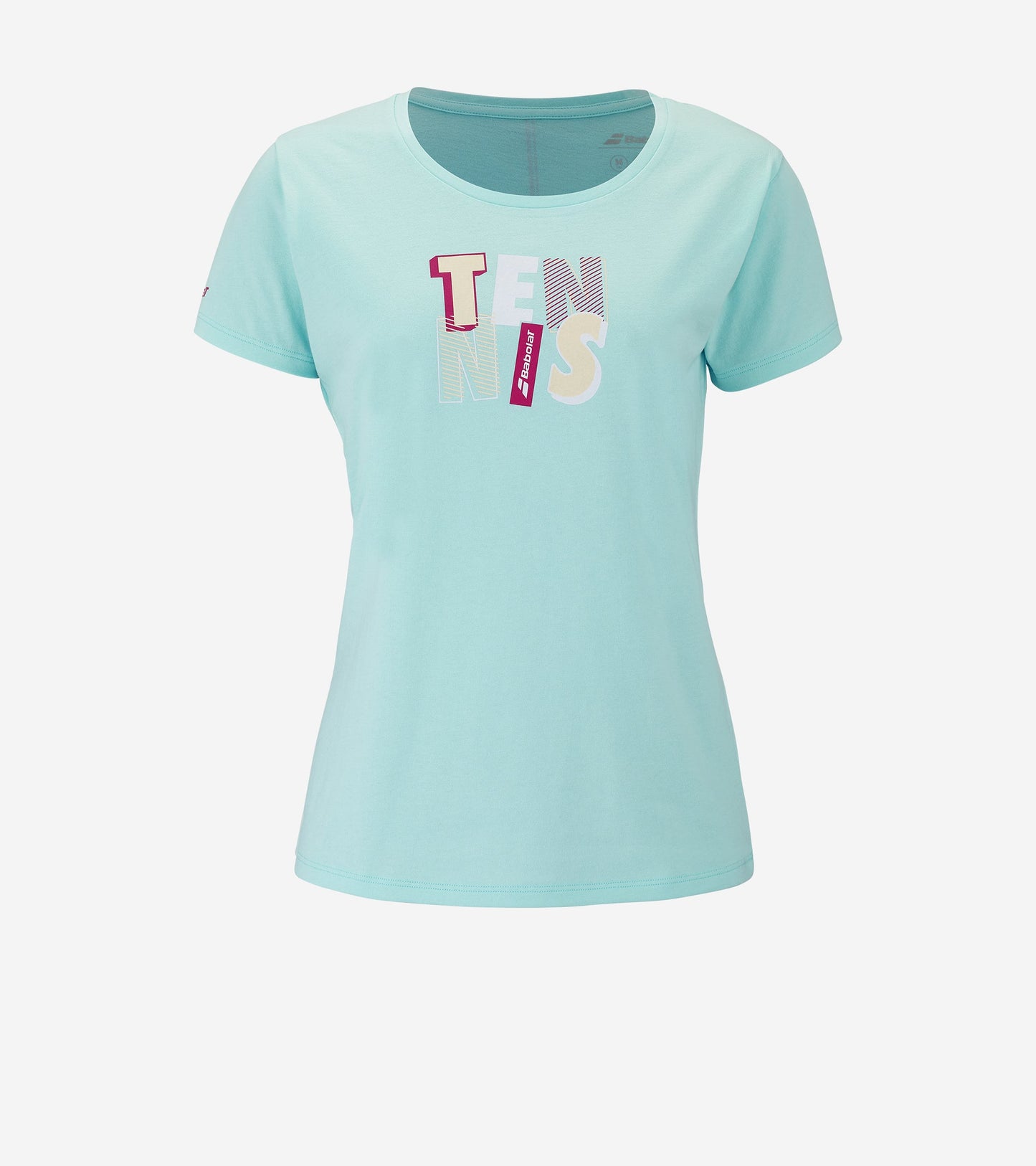 Жіноча футболка для тенісу BABOLAT EXERCISE MESSAGE TEE WOMEN