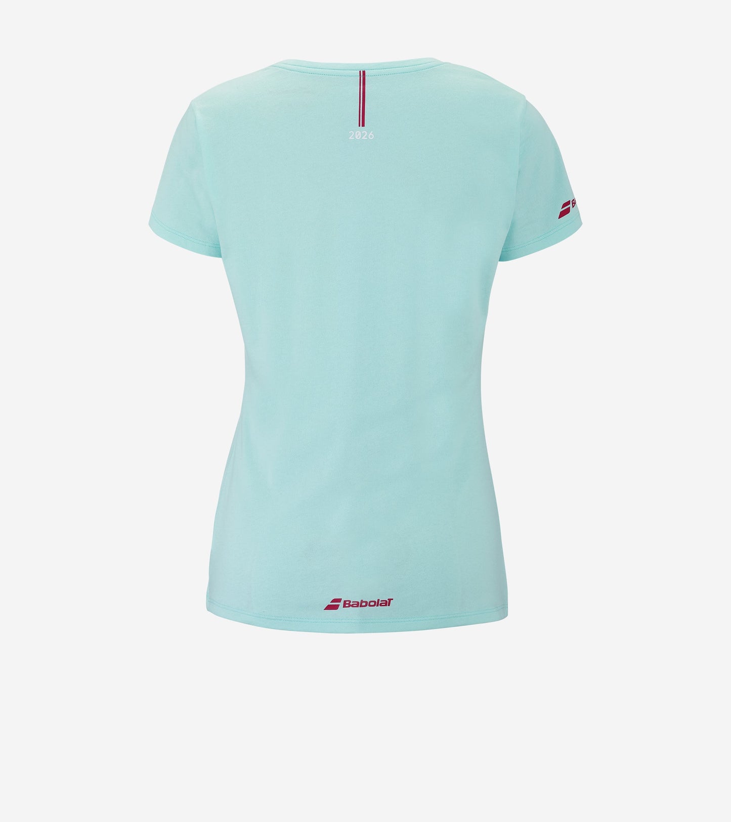 Жіноча футболка для тенісу BABOLAT EXERCISE MESSAGE TEE WOMEN