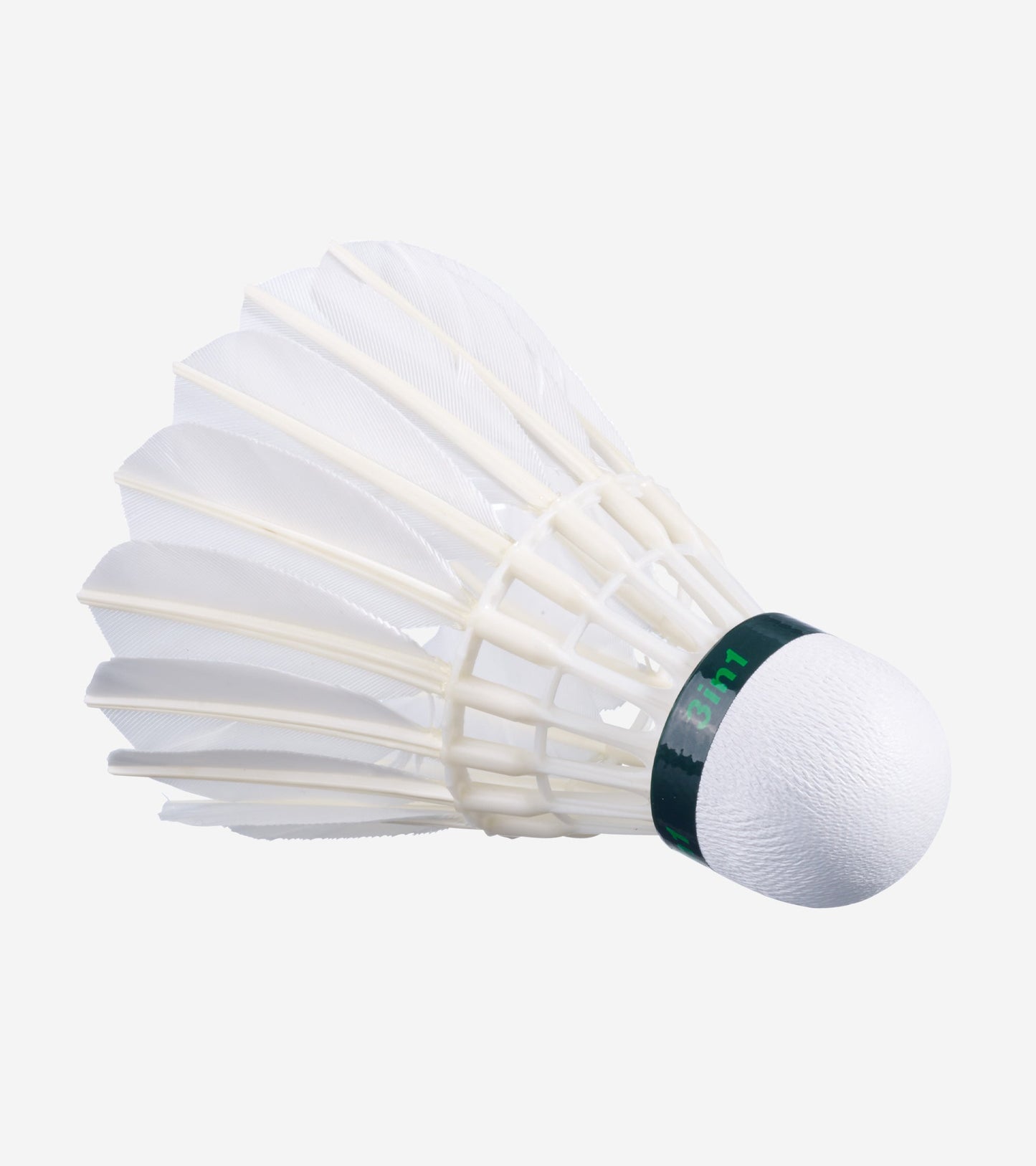 Волани перові/пластикові для бадмінтону BABOLAT HYBRID SHUTTLECOCK