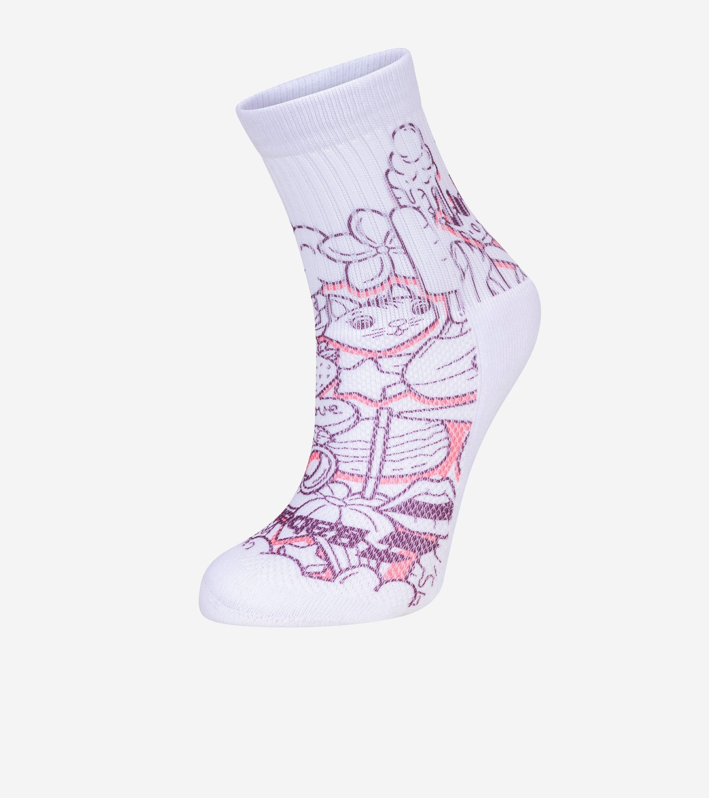 Шкарпетки тенісні BABOLAT GRAPHIC SOCKS GIRLS