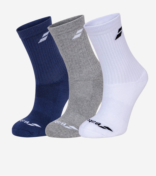 Шкарпетки тенісні BABOLAT 3 PAIRS PACK SOCKS