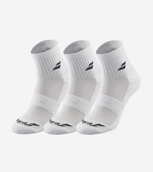 Шкарпетки тенісні BABOLAT QUARTER 3 PAIRS PACK