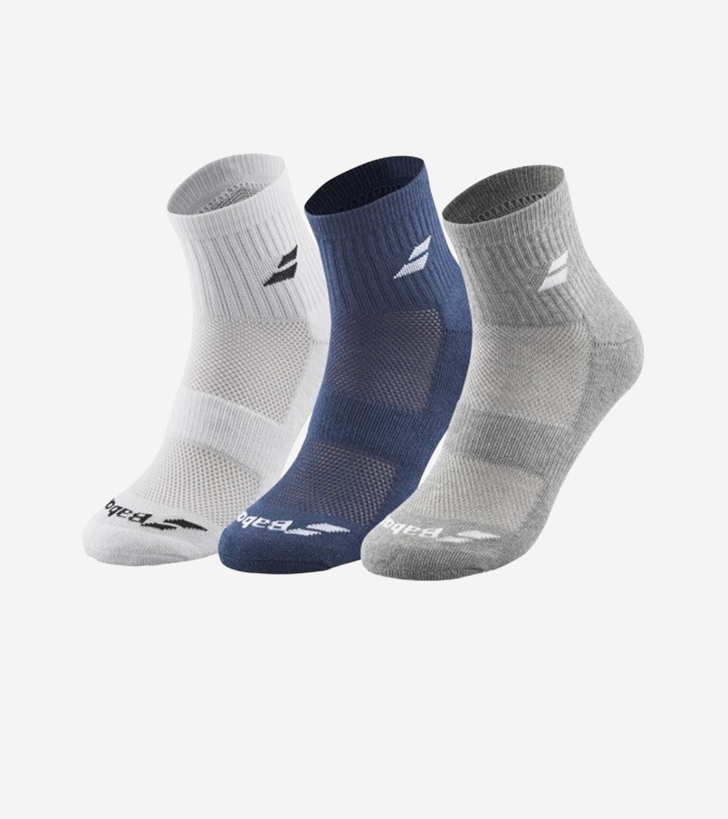 Шкарпетки тенісні BABOLAT QUARTER 3 PAIRS PACK