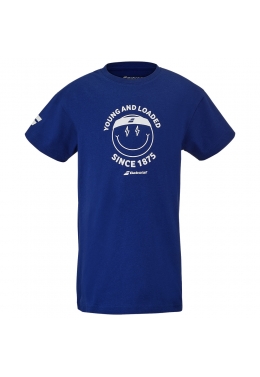 Футболка для тенісу дитяча Babolat EXERCISE COTTON TEE BOY