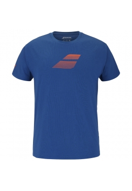 Футболка для тенісу чоловіча Babolat EXERCISE BIG FLAG TEE MEN