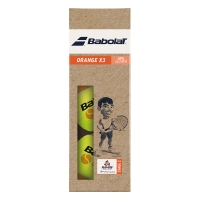 Тенісні м'ячі Babolat ORANGE X3 (x24) (Банка,3 штуки) 501107/113