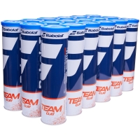 Мячи теннисные Babolat TEAM CLAY X4 (Ящик 18 банок) 502080/113Y