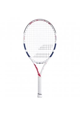 Теннисная ракетка детская 5-7 лет Babolat DRIVE JUNIOR 24 WHITE