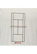 Футболка для тенниса мужская Babolat EXERCISE MESSAGE TEE MEN 4MS26445/1100