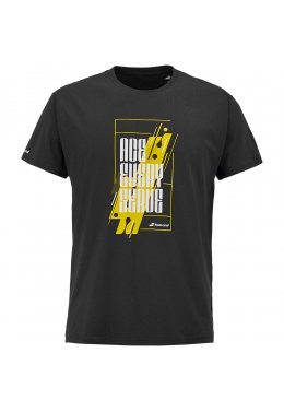 Футболка для тенісу чоловіча Babolat EXERCISE MESSAGE TEE MEN