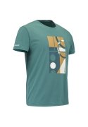 Футболка для тенісу чоловіча Babolat EXERCISE MESSAGE TEE MEN 4MS26445/8016
