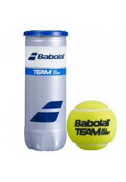 Тенісні м'ячі Babolat TEAM ALL COURT X3 (Банка,3 штуки)