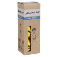 Тенісні м'ячі Babolat SOFT FOAM X3 (x24) (Банка,3 штуки) 501110/113