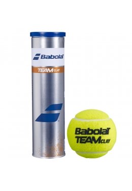 Тенісні м'ячі Babolat TEAM CLAY X4 (Банка,4)