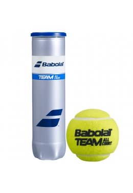 Тенісні м'ячі Babolat TEAM ALL COURT X4 (Банка,4)