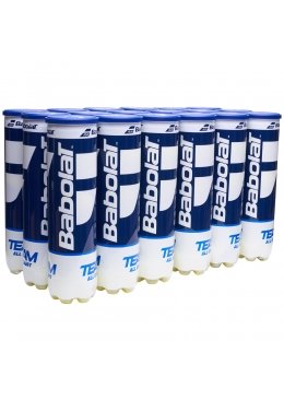 Тенісні м'ячі Babolat TEAM ALL COURT X4 (Ящик 18 банок)