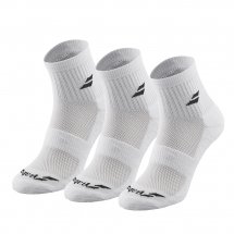 Носки теннисные Babolat QUARTER 3 PAIRS PACK (Упаковка,3 пары) 5UB1401/1000