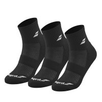Носки теннисные Babolat QUARTER 3 PAIRS PACK (Упаковка,3 пары) 5UB1401/2000